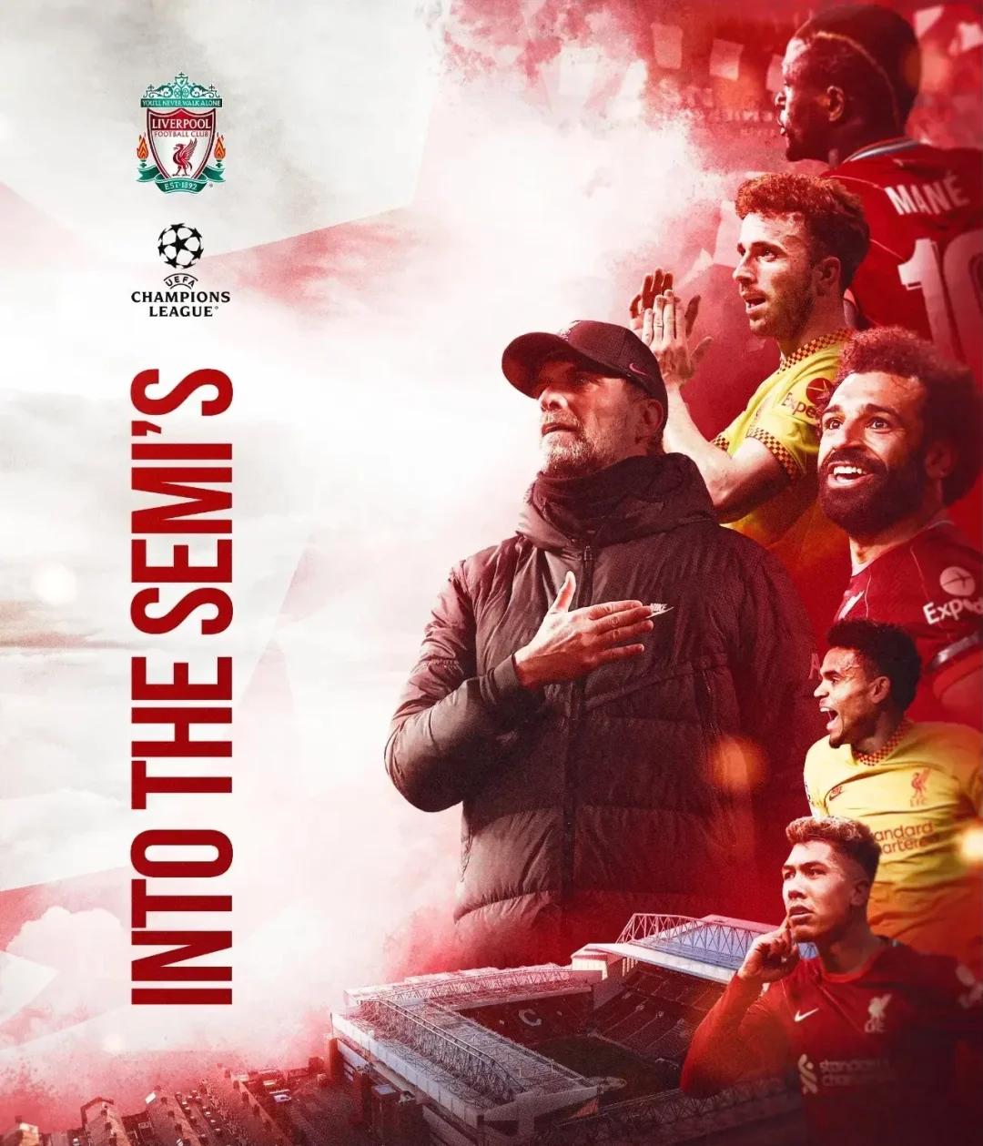 利物浦惊险过关!夺目晋级欧冠半决赛的简单介绍 利物浦惊险过关!夺目晋级欧冠半决赛的简单介绍